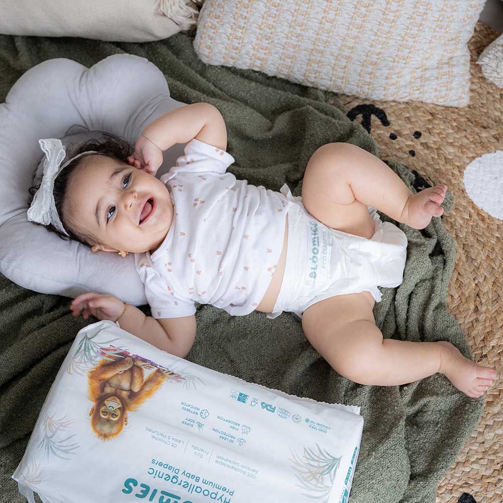 Bloomies - Premium Baby Diapers - 9-14 kg - Size 4 - 40pcs