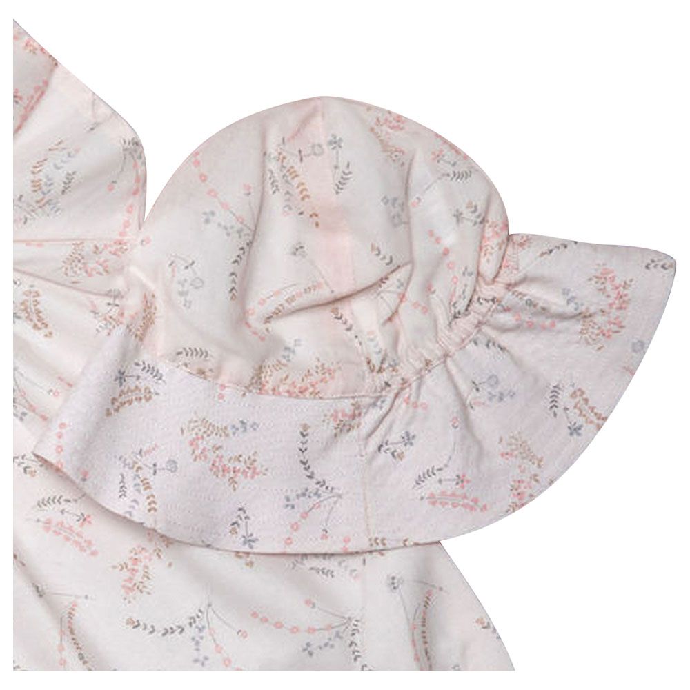 Jules & Juliette - Dominique Hat - Light Pink Flowery