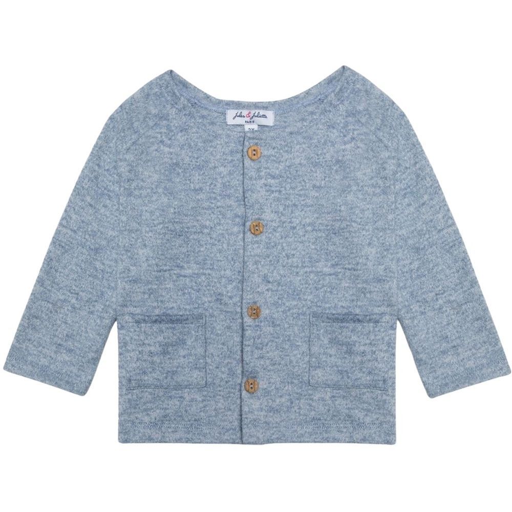 Jules & Juliette - Dave Warm Cardigan - Blue