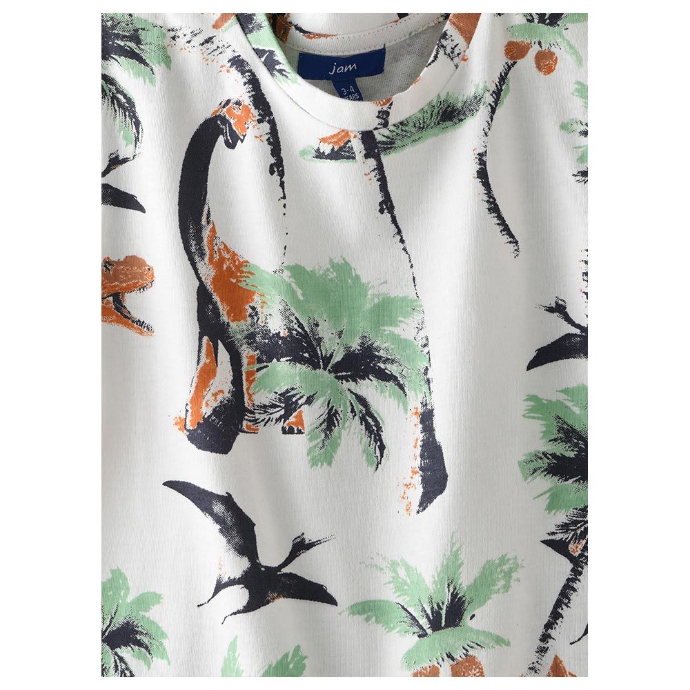 Jam - Boy's Spring Playful Prints And Comfy Cotton Short-Sleeve Tee