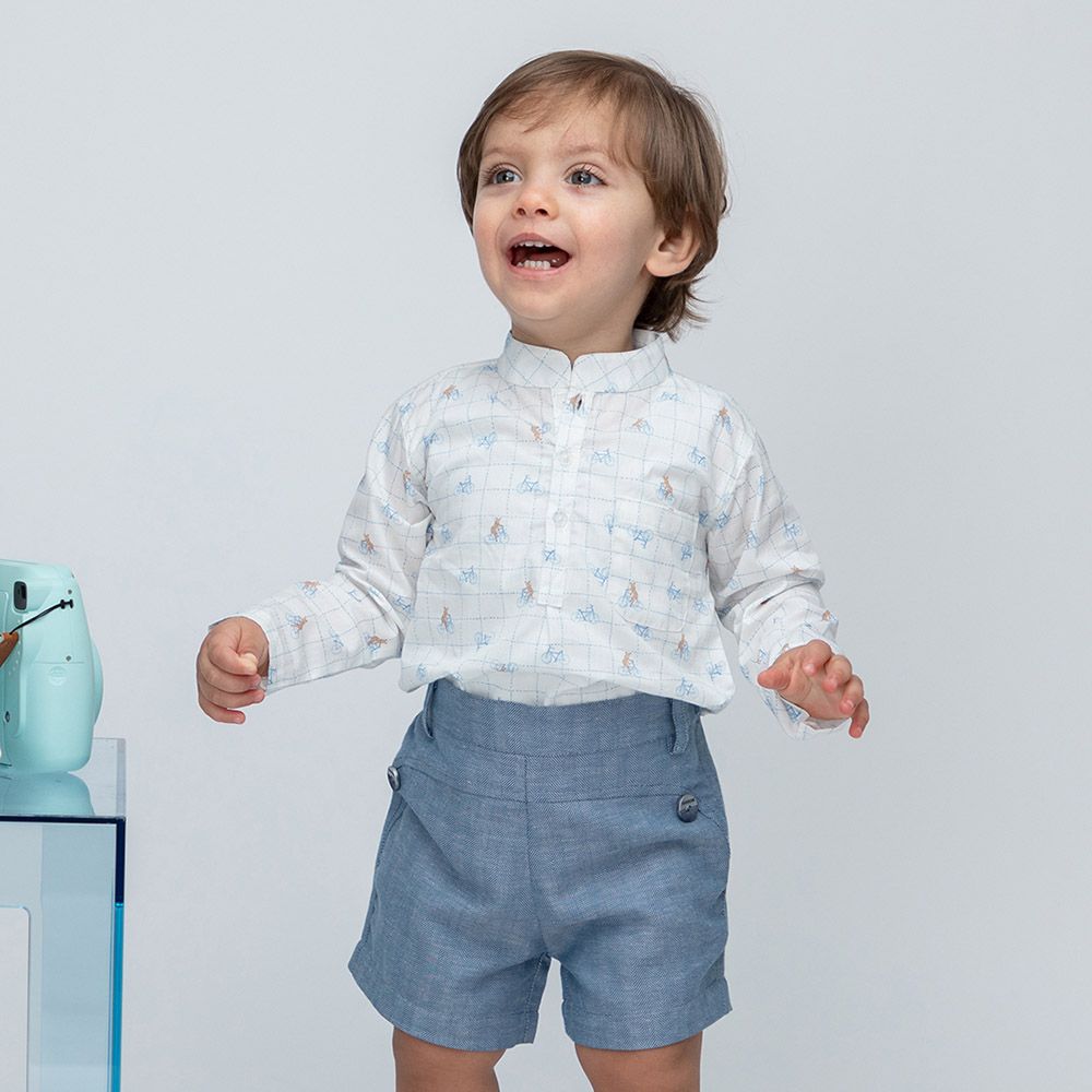 Jules & Juliette - Denis Baby Shorts - Denim