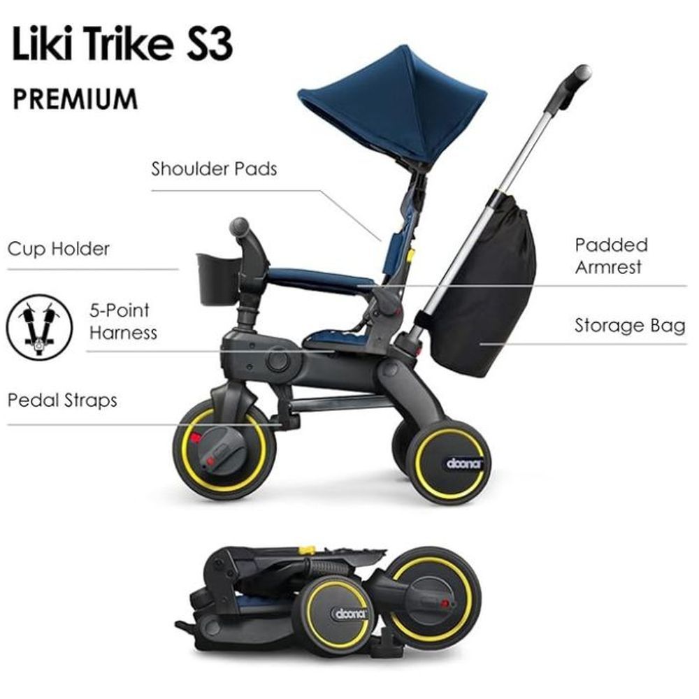 Doona - S3 Liki Trike - Royal Blue