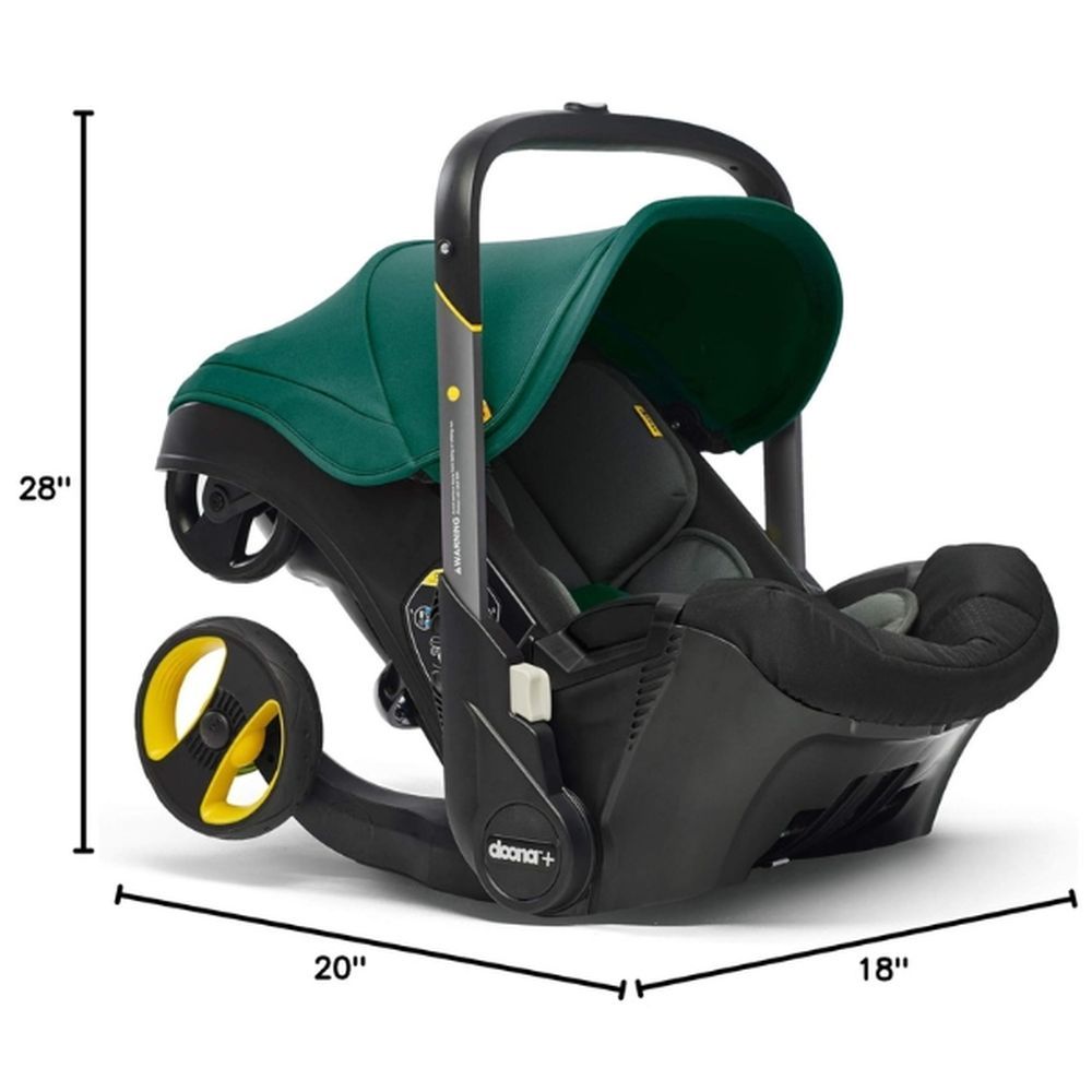 Doona - Infant Car Seat and Stroller - Racing Green