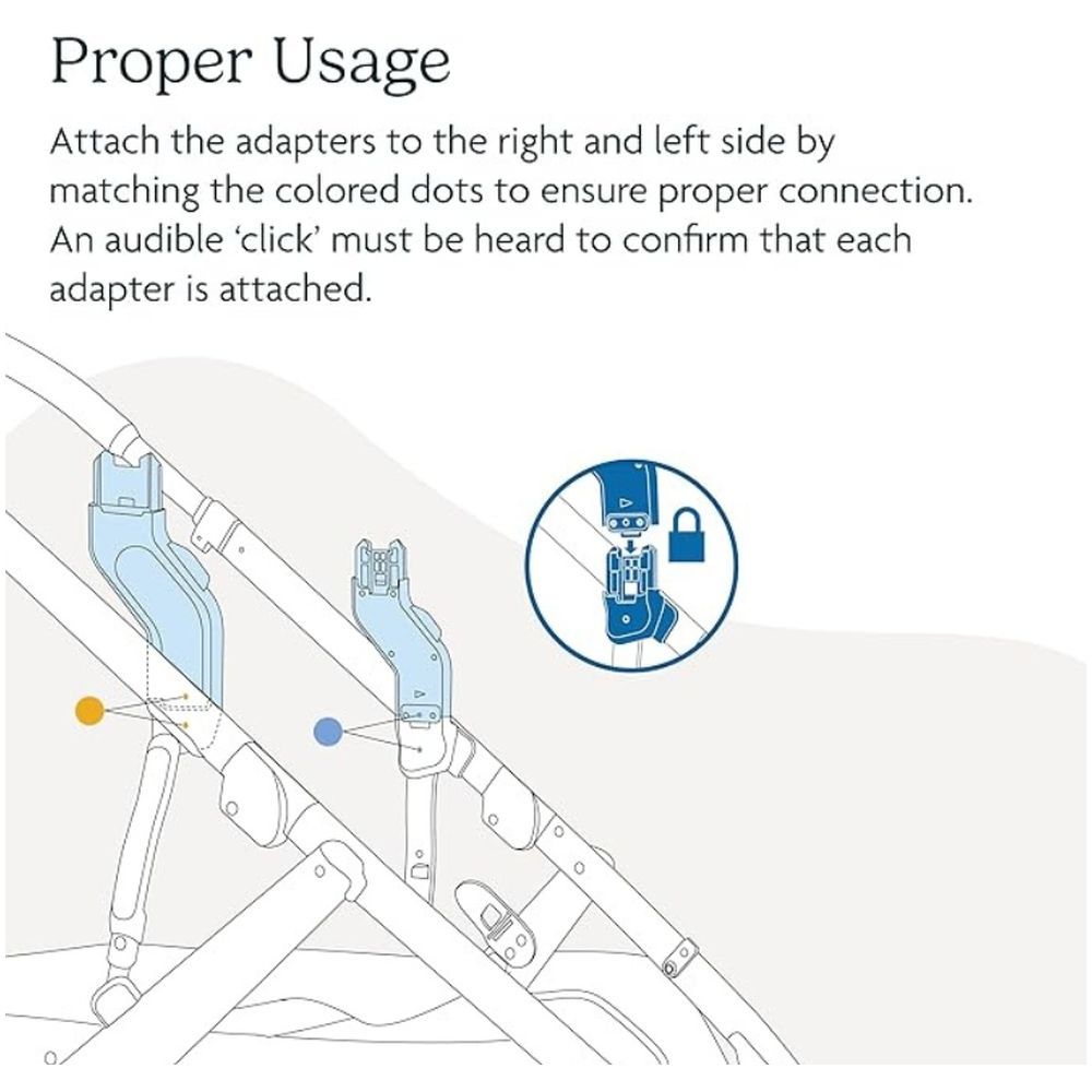 Uppababy - Vista Upper Adapter