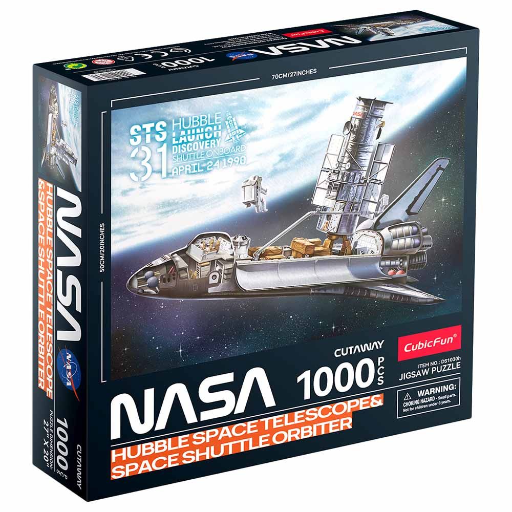 Cubicfun - Puzzle Hubble & Discovery - 1000pcs