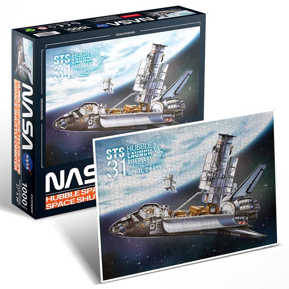 Cubicfun - Puzzle Hubble & Discovery - 1000pcs