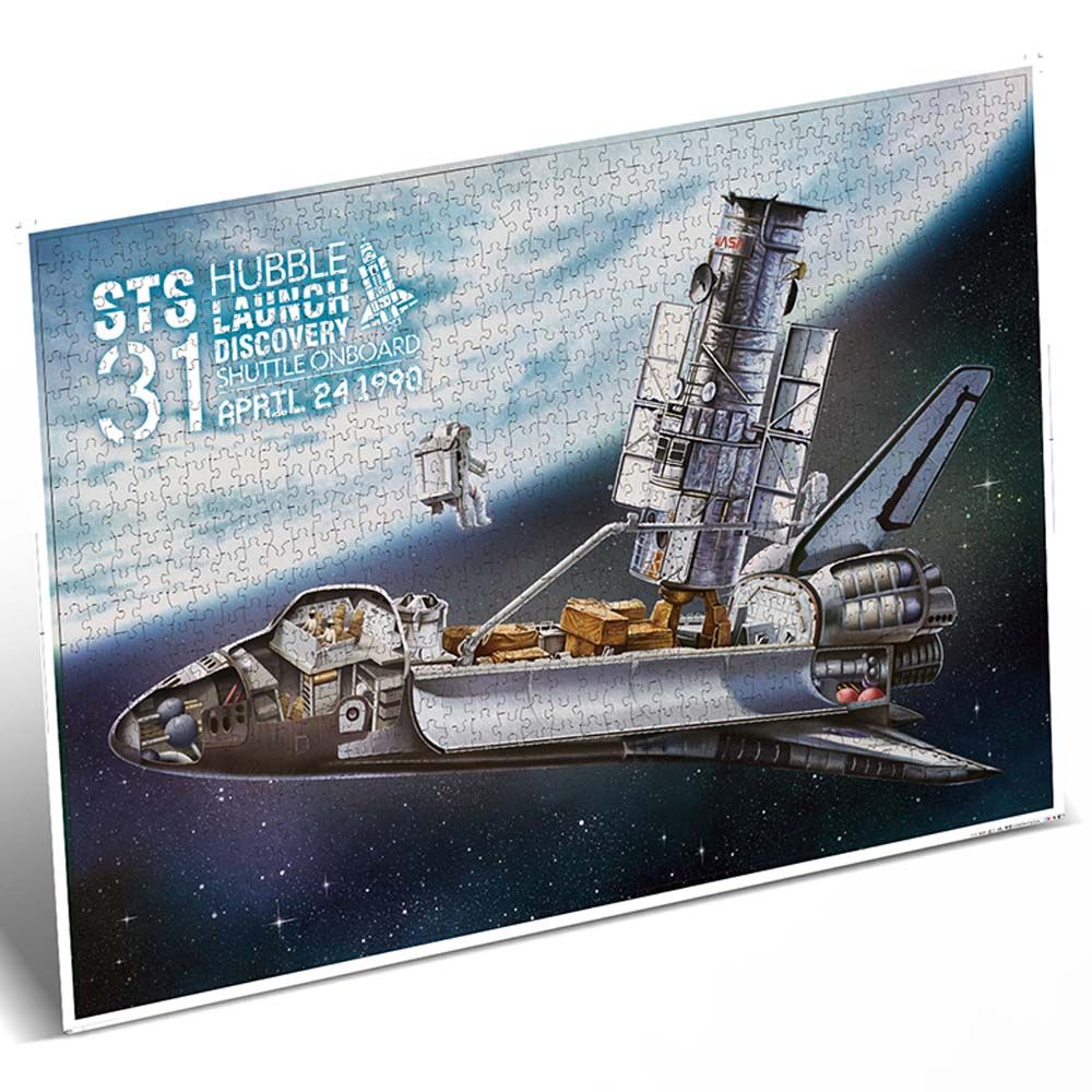 Cubicfun - Puzzle Hubble & Discovery - 1000pcs