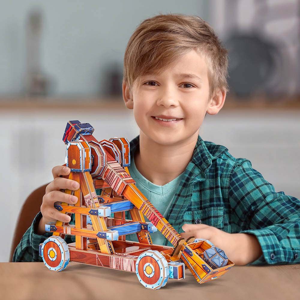 Cubicfun - National Geographic 3D Puzzle Catapult - 84pcs