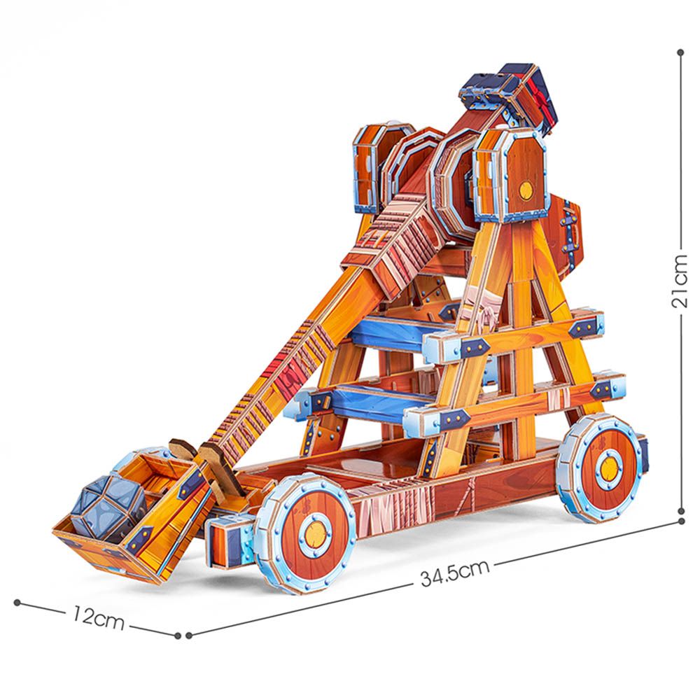 Cubicfun - National Geographic 3D Puzzle Catapult - 84pcs