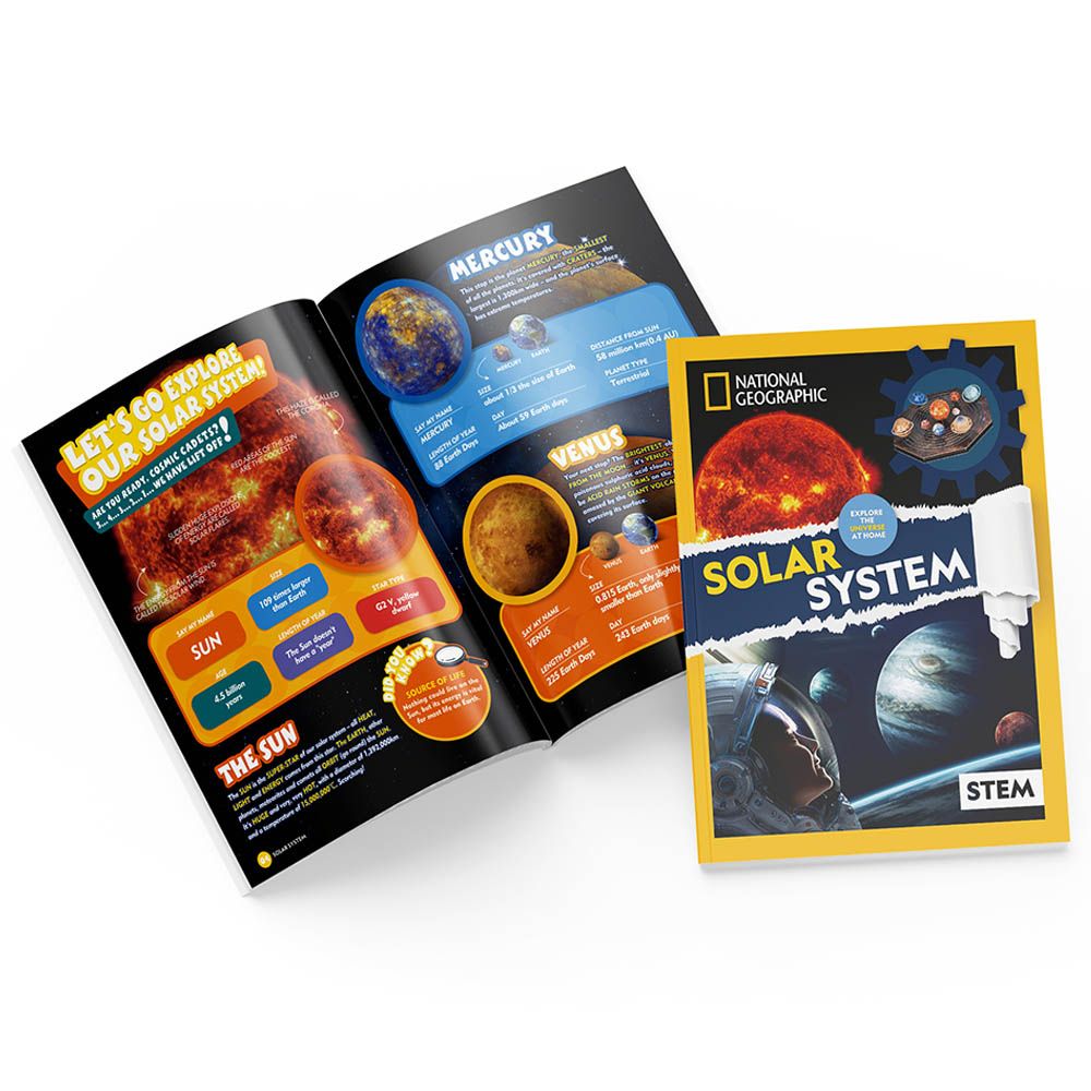 Cubicfun - National Geographic 3D Puzzle Solar System - 173pcs