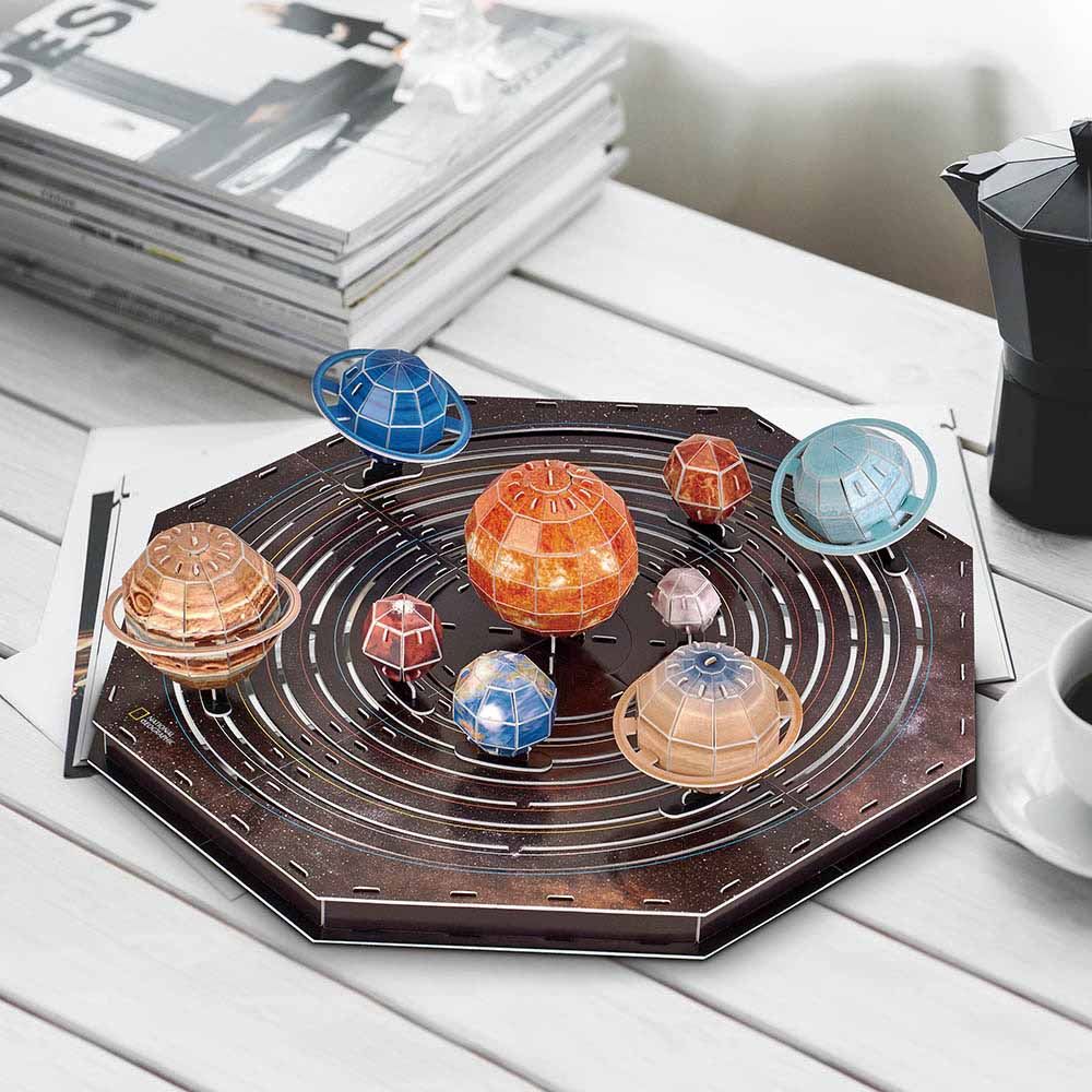 Cubicfun - National Geographic 3D Puzzle Solar System - 173pcs