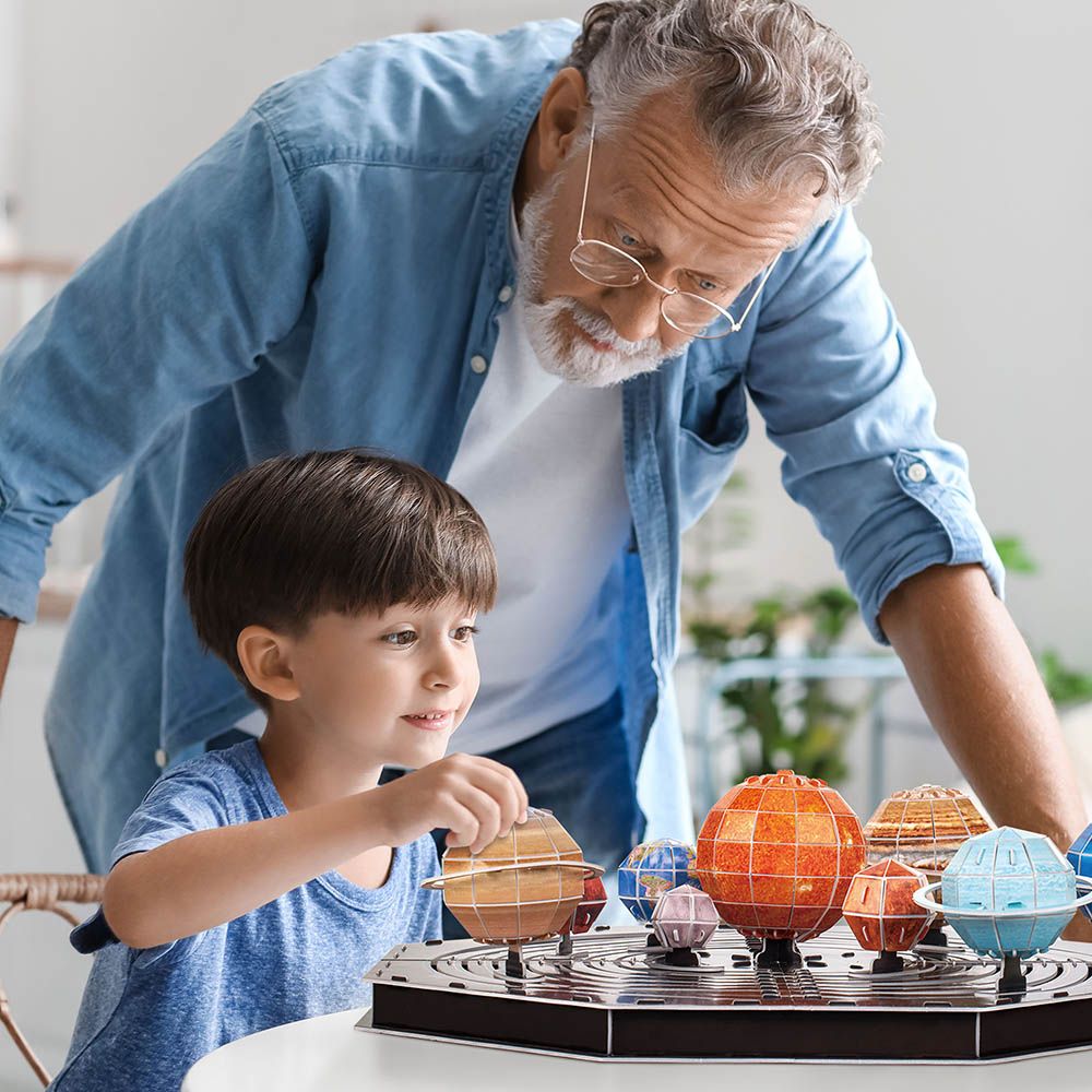 Cubicfun - National Geographic 3D Puzzle Solar System - 173pcs