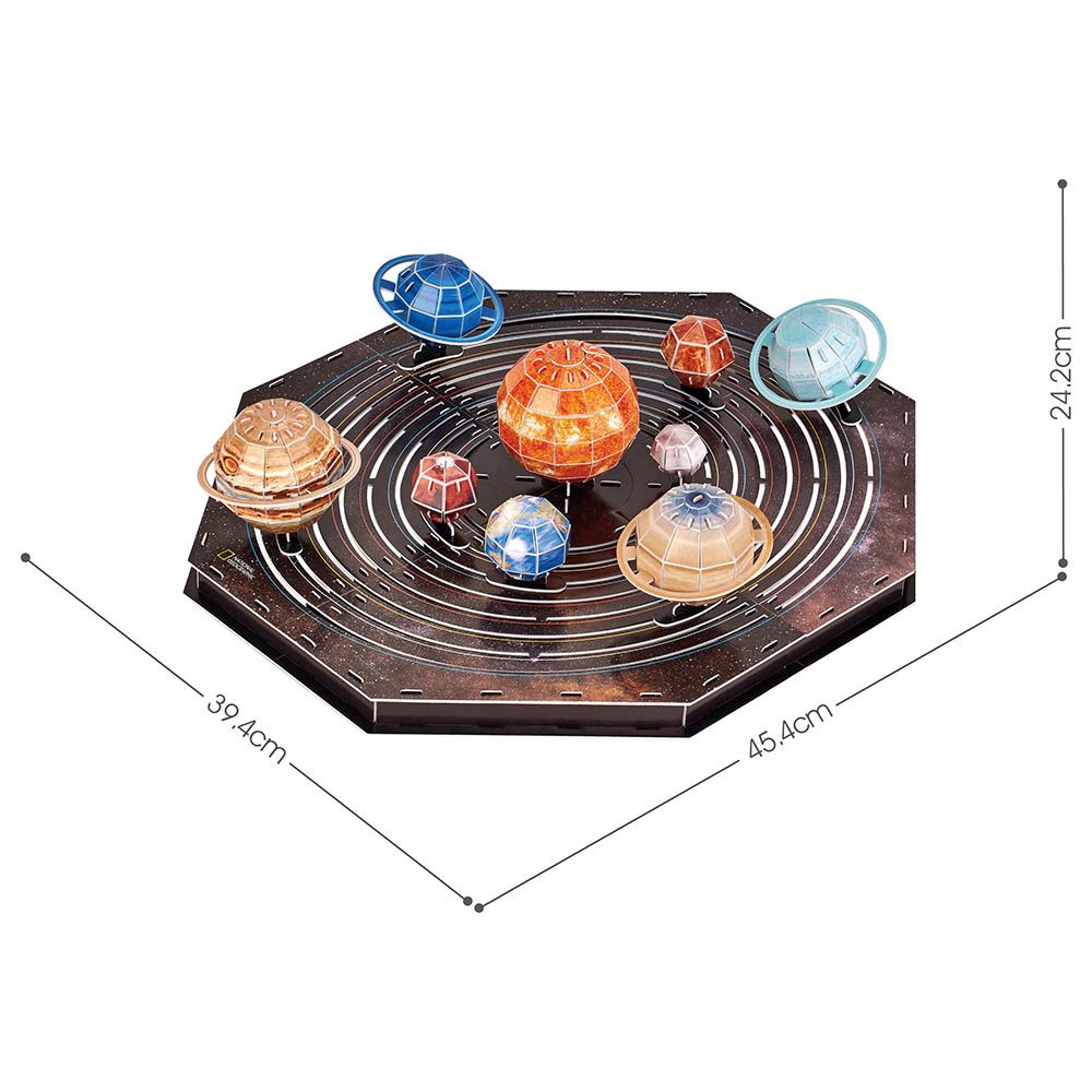 Cubicfun - National Geographic 3D Puzzle Solar System - 173pcs