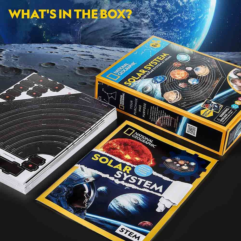 Cubicfun - National Geographic 3D Puzzle Solar System - 173pcs