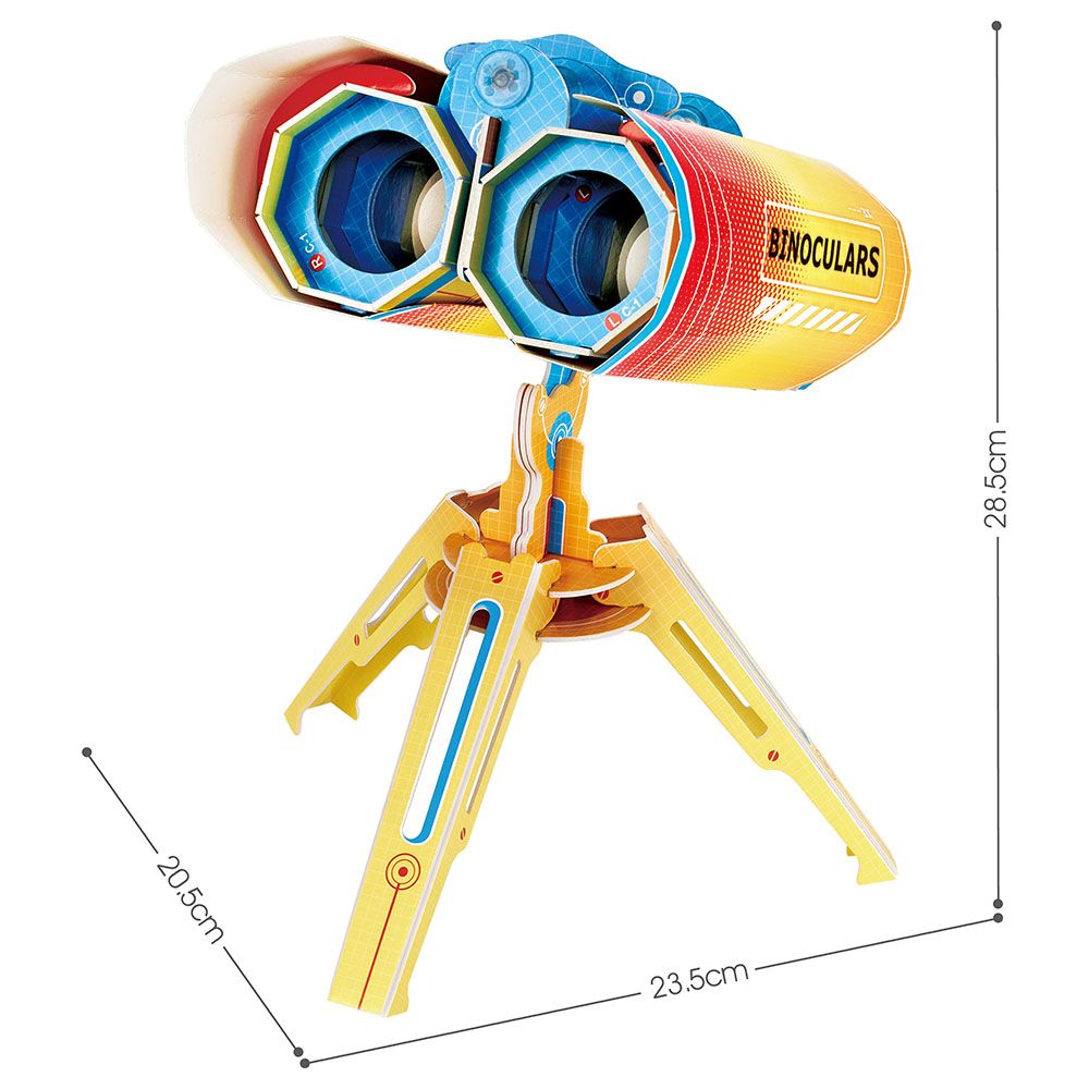 Cubicfun - National Geographic 3D Puzzle Binoculars - 49pcs