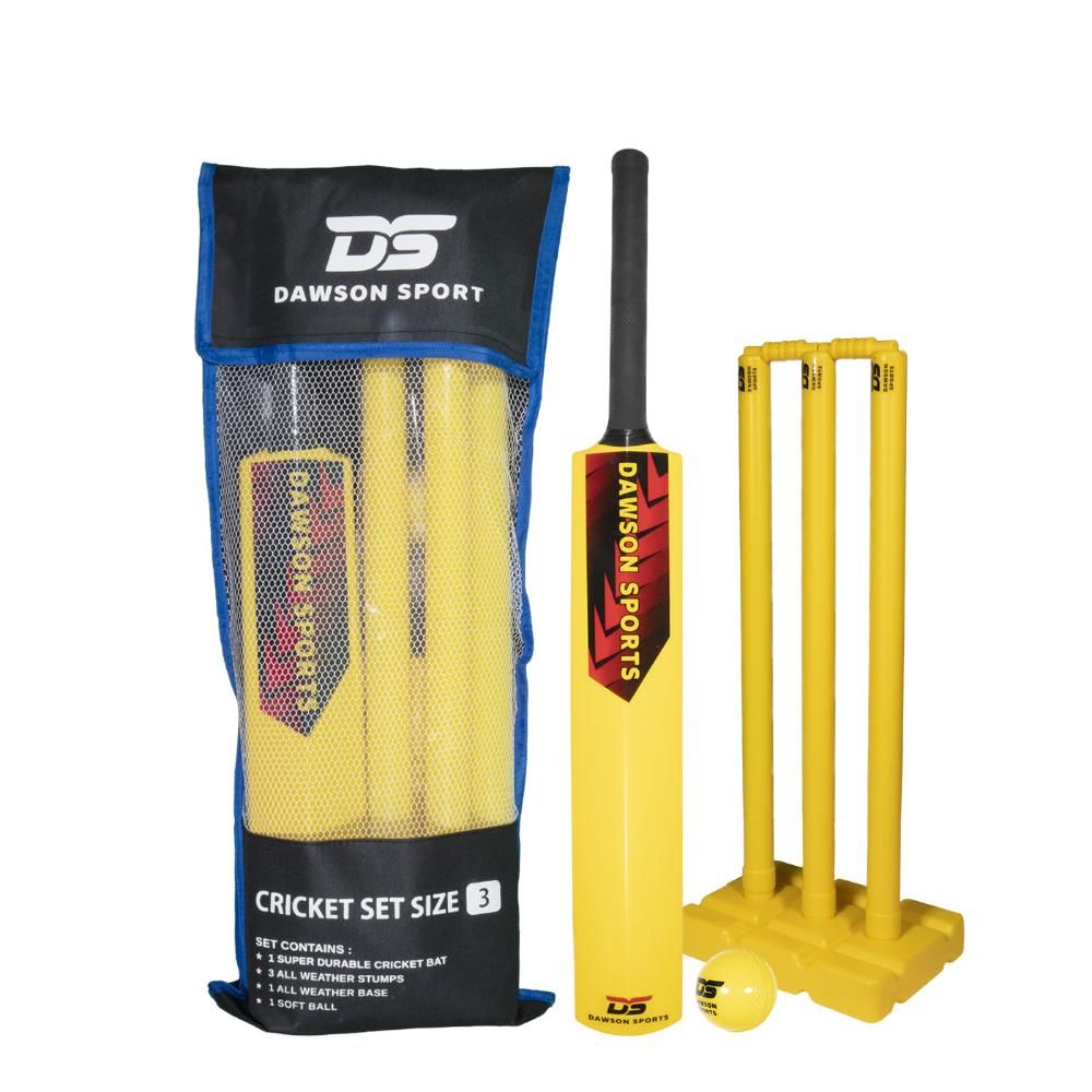 Dawson Sports - Cricket Set Size 3 - Yellow