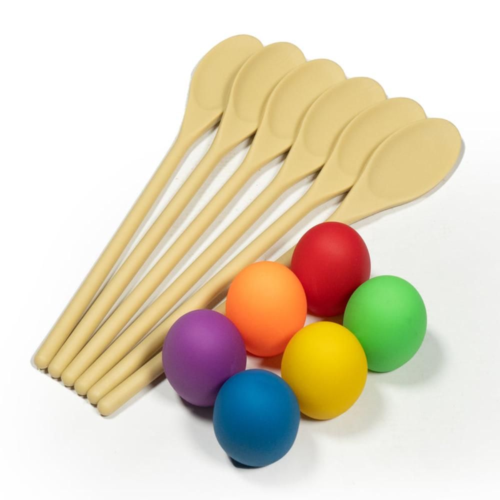 Dawson Sports - Egg And Spoon Set of 6