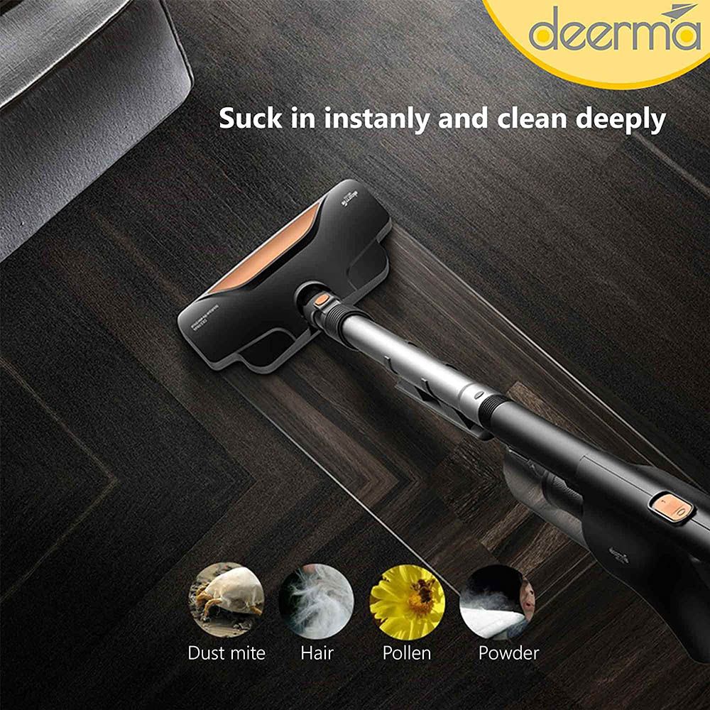 Deerma - 2-in-1 DX600 Handheld Vacuum Cleaner 800ml 600 W - Black