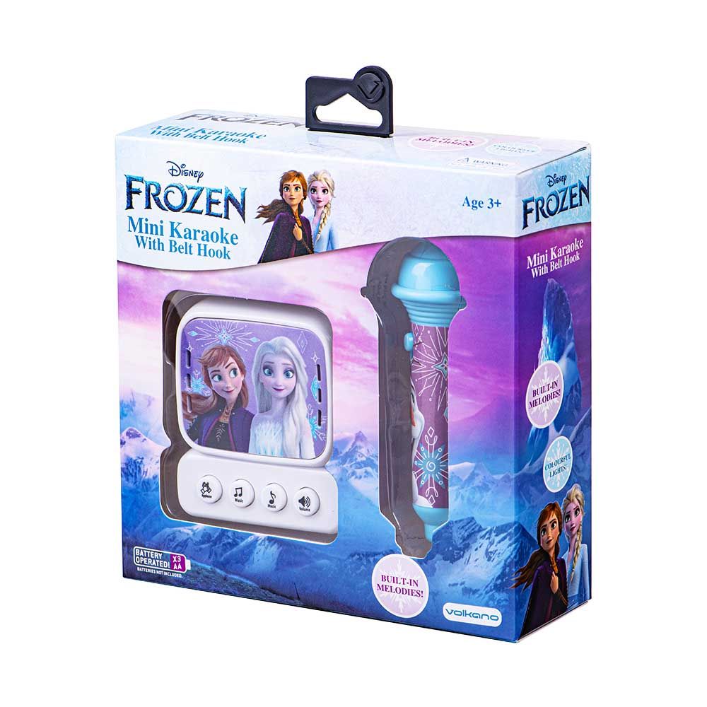 Volkano - Mini Karaoke Machine With Belt Hook - Frozen 2