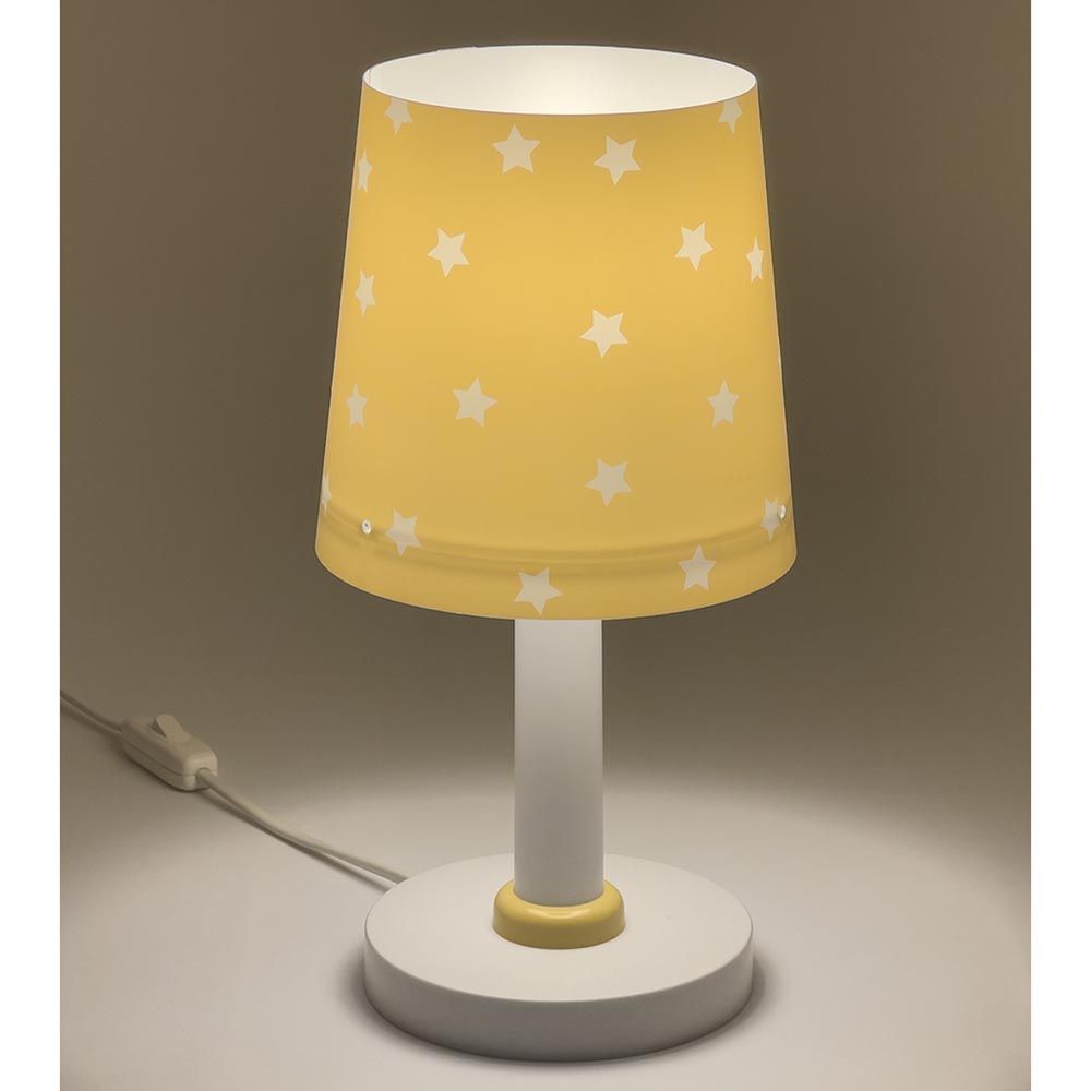 ChildrenLighting - Star Light Teenage Table Lamp - Yellow