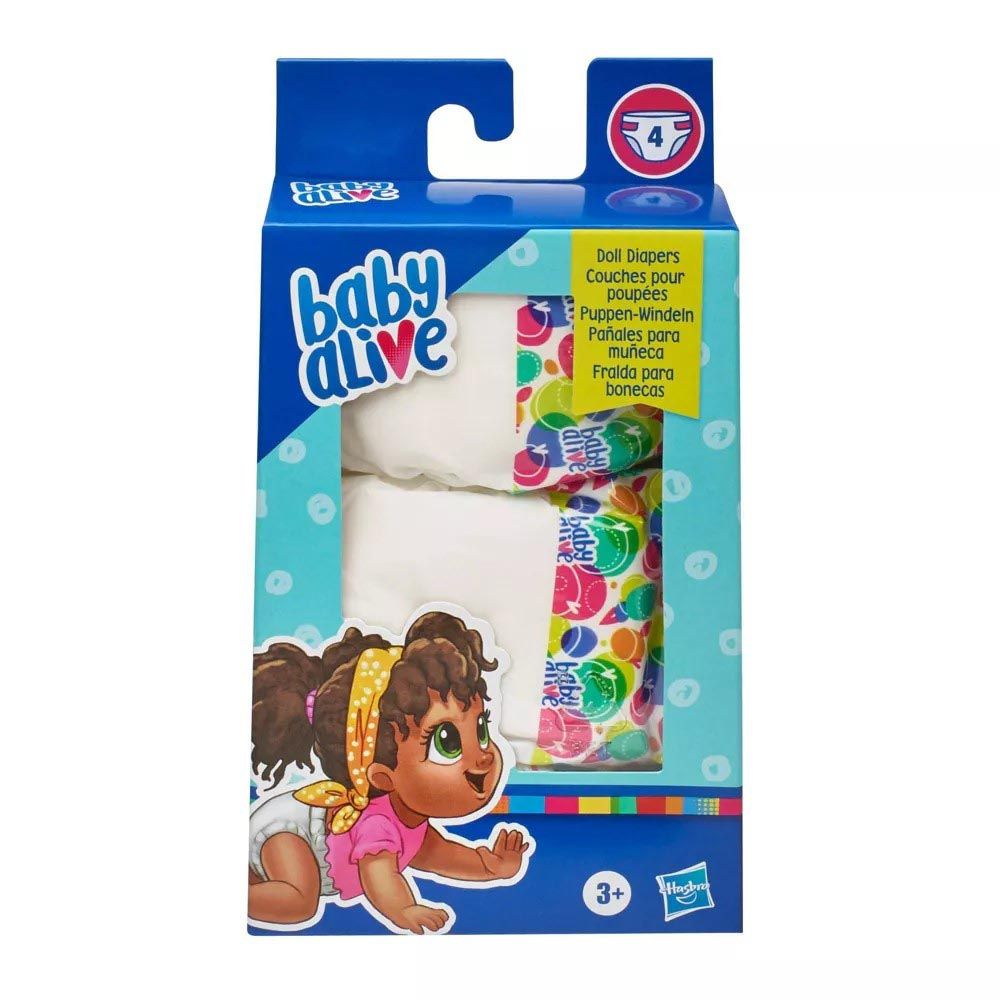 Baby Alive - Doll Diapers - Pack of 4