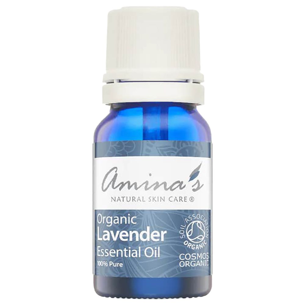 Amina's Natural Skin Care - Organic Lavender Essential Oil - 10 ml