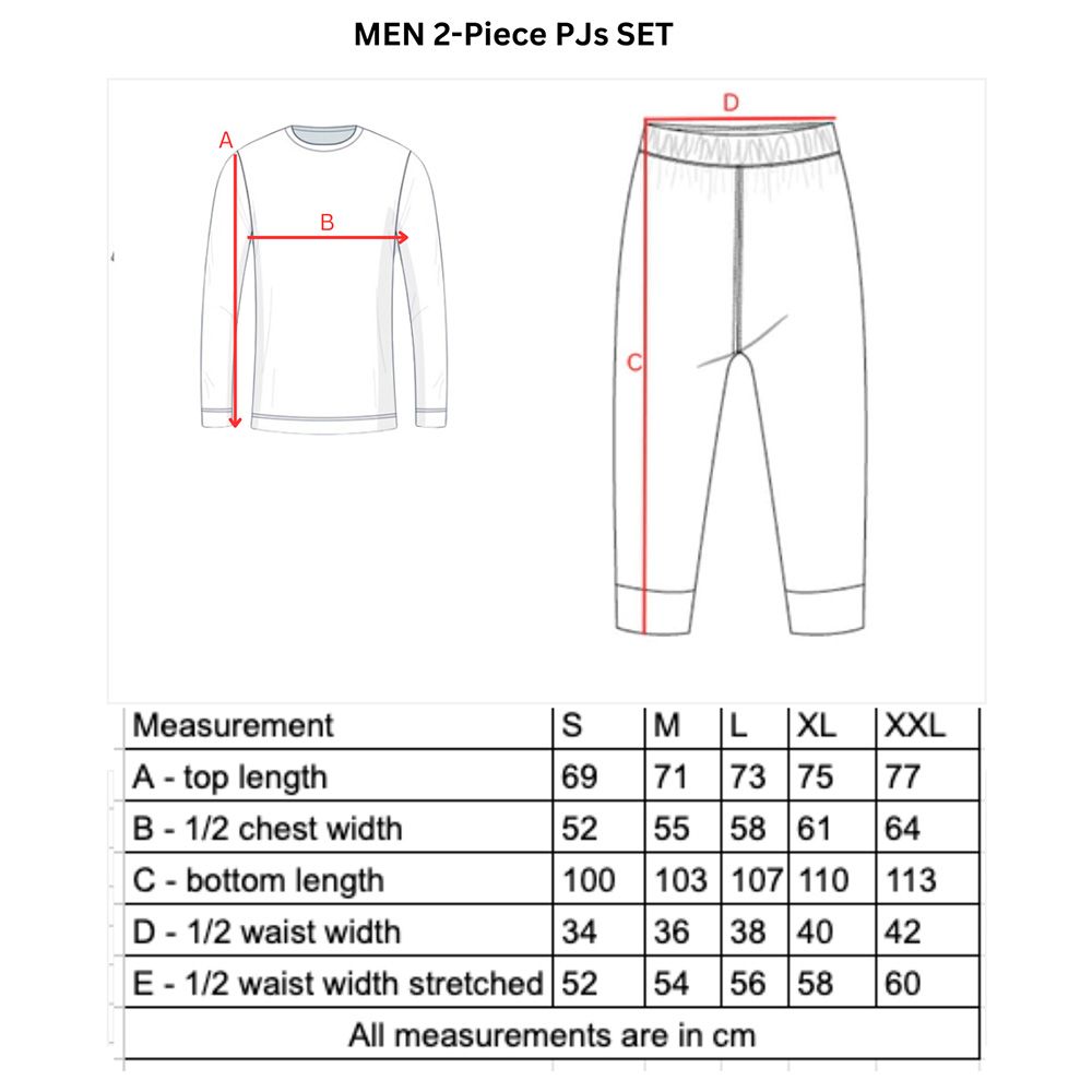 Eleonora Baby Wear - 2pc-Set - Men Christmas Pjs - Forest Biome