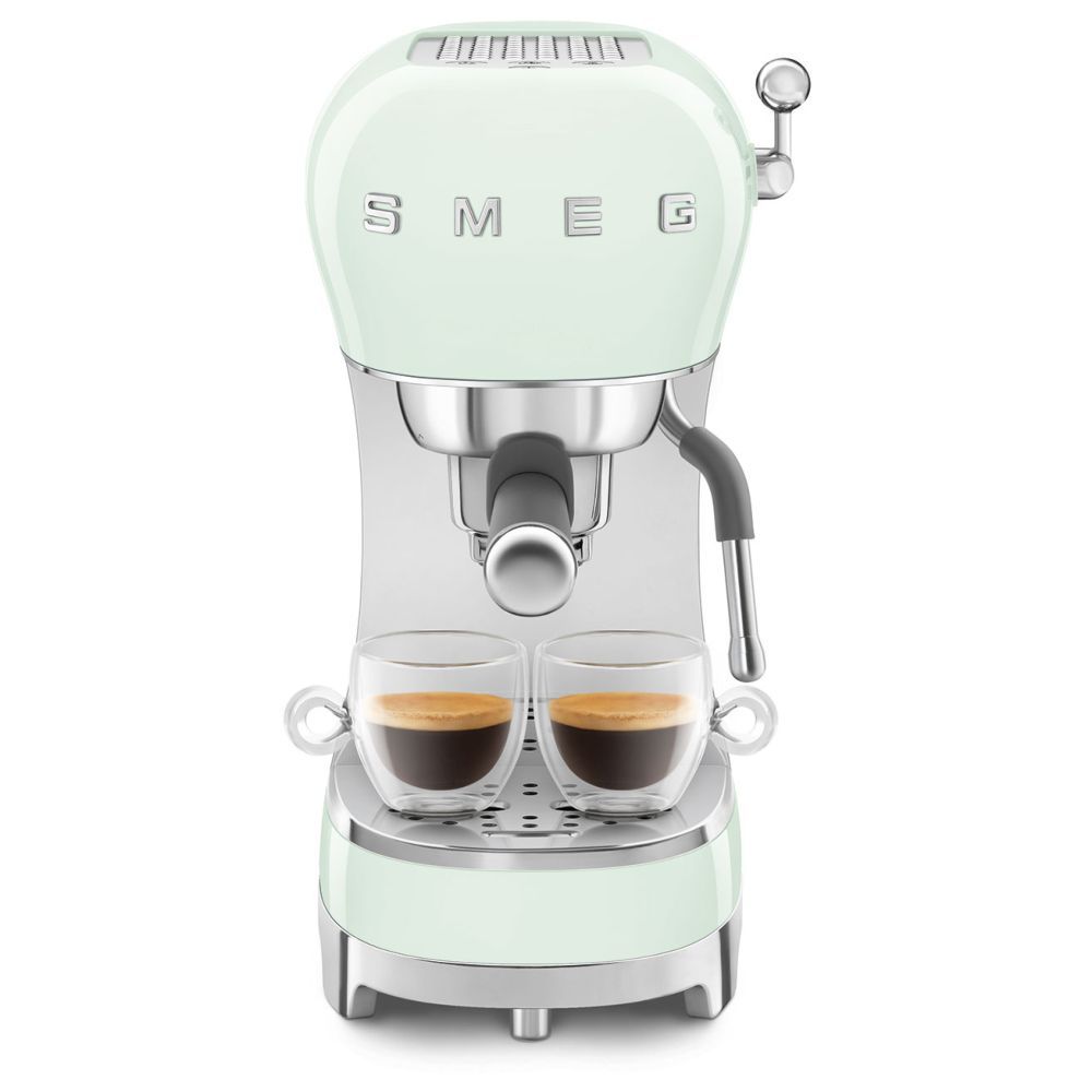 Smeg - 50'S Retro Espresso Coffee Machine - Pastel Green - 1350 W