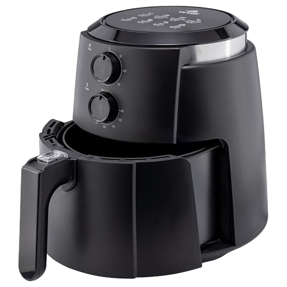 Evvoli - Air Fryer With Zero-Oil Frying - Black - 4 L - 1500 W