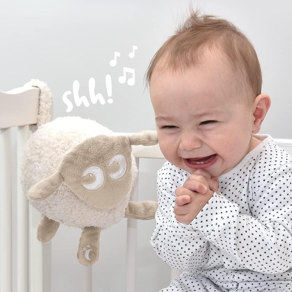 Ewan The Dream Sheep - Sleep Aid Toy - Deluxe Beige