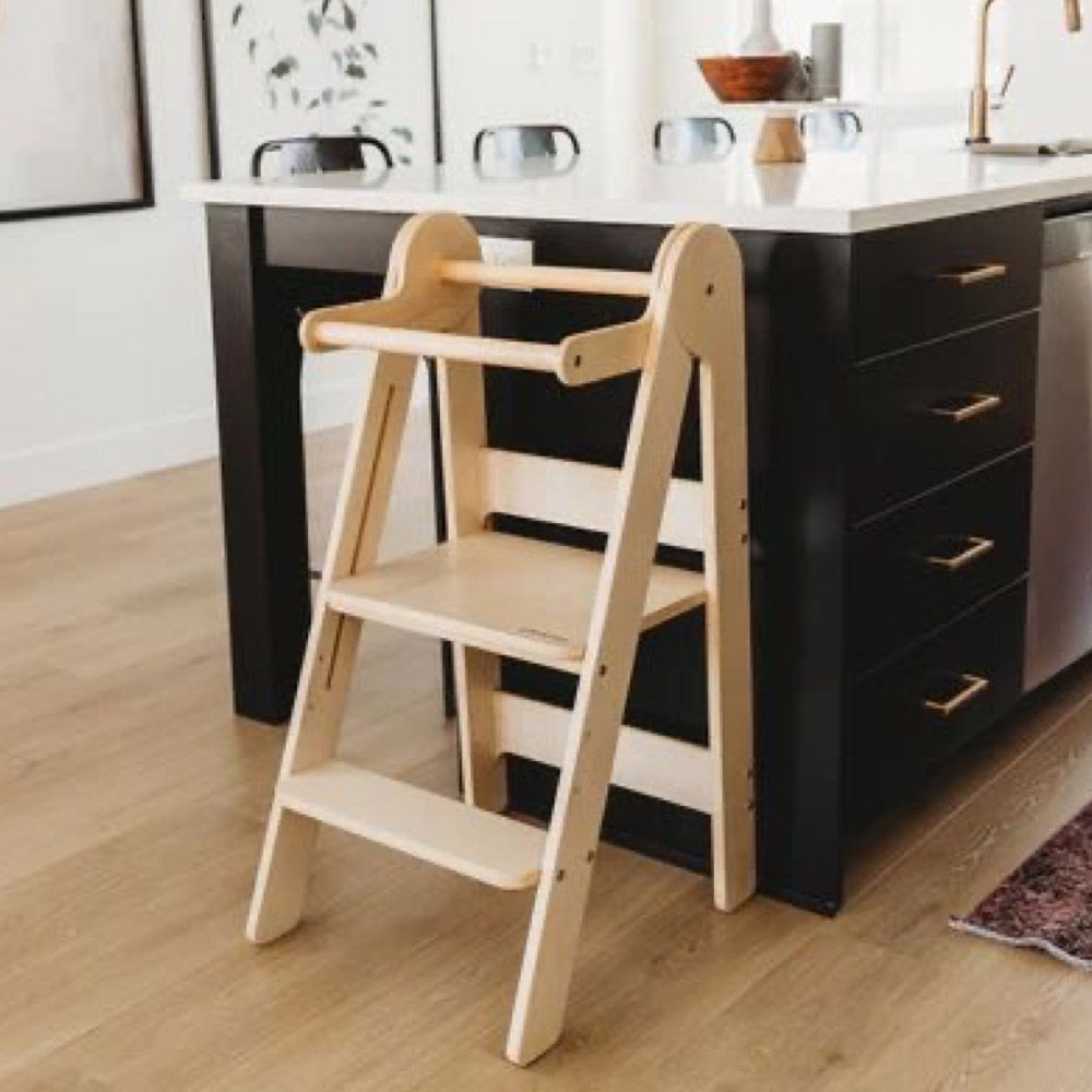 Ezzro - Folding Kitchen Tower - Natural