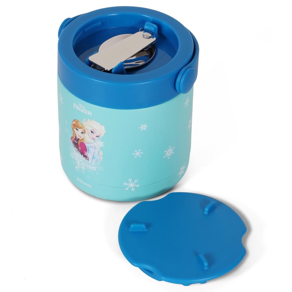 Eazy Kids - Disney Frozen Princess Elsa Insulated Food Jar - Blue - 350ml