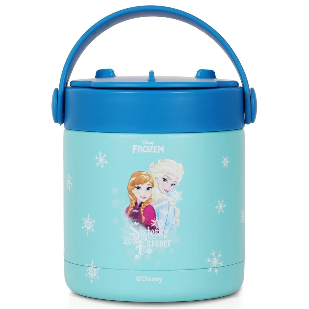 Eazy Kids - Disney Frozen Princess Elsa Insulated Food Jar - Blue - 350ml