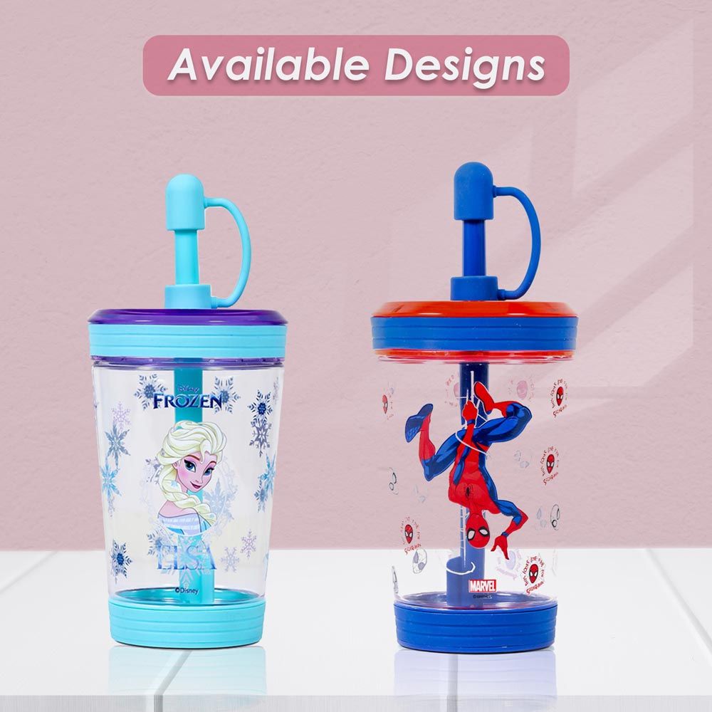 Eazy Kids - Marvel Beyond Amazing Spiderman Water Bottle - Blue - 480ml