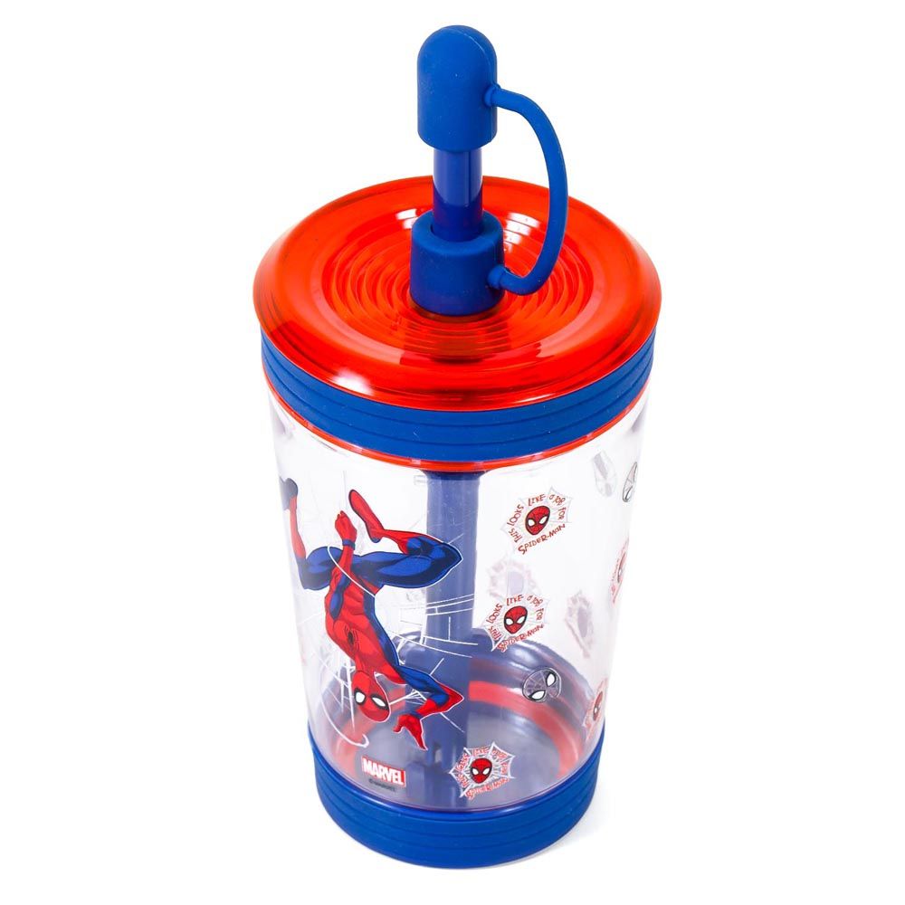 Eazy Kids - Marvel Beyond Amazing Spiderman Water Bottle - Blue - 480ml