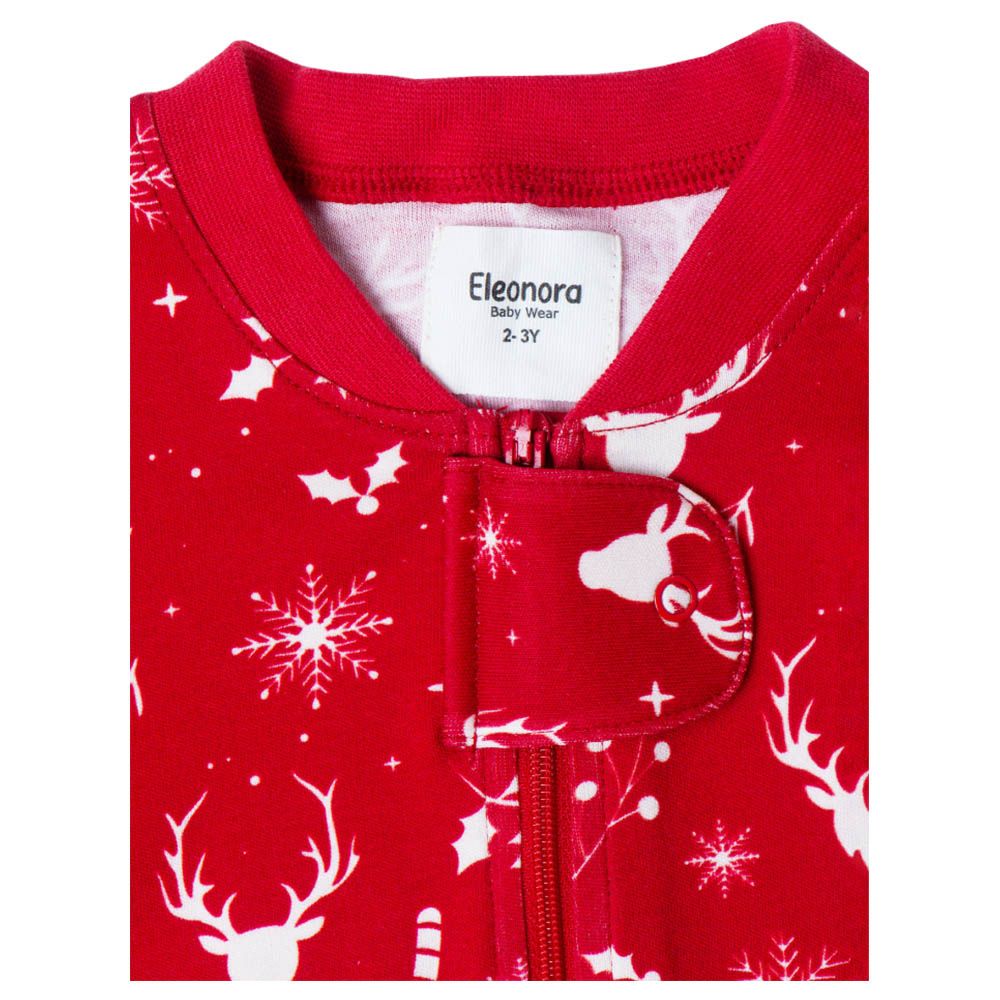 Eleonora Baby Wear - Christmas Zip Sleepsuit - Adrenaline Rush