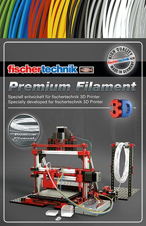 Fischertechnik Premium Filament 50g Transparent