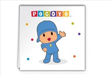 Pocoyo - Two Ply - Napkin 33 x 33 cm