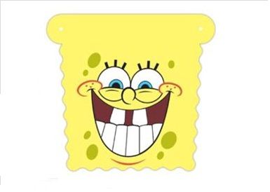 Sponge Bob Yellow - Flag Banner