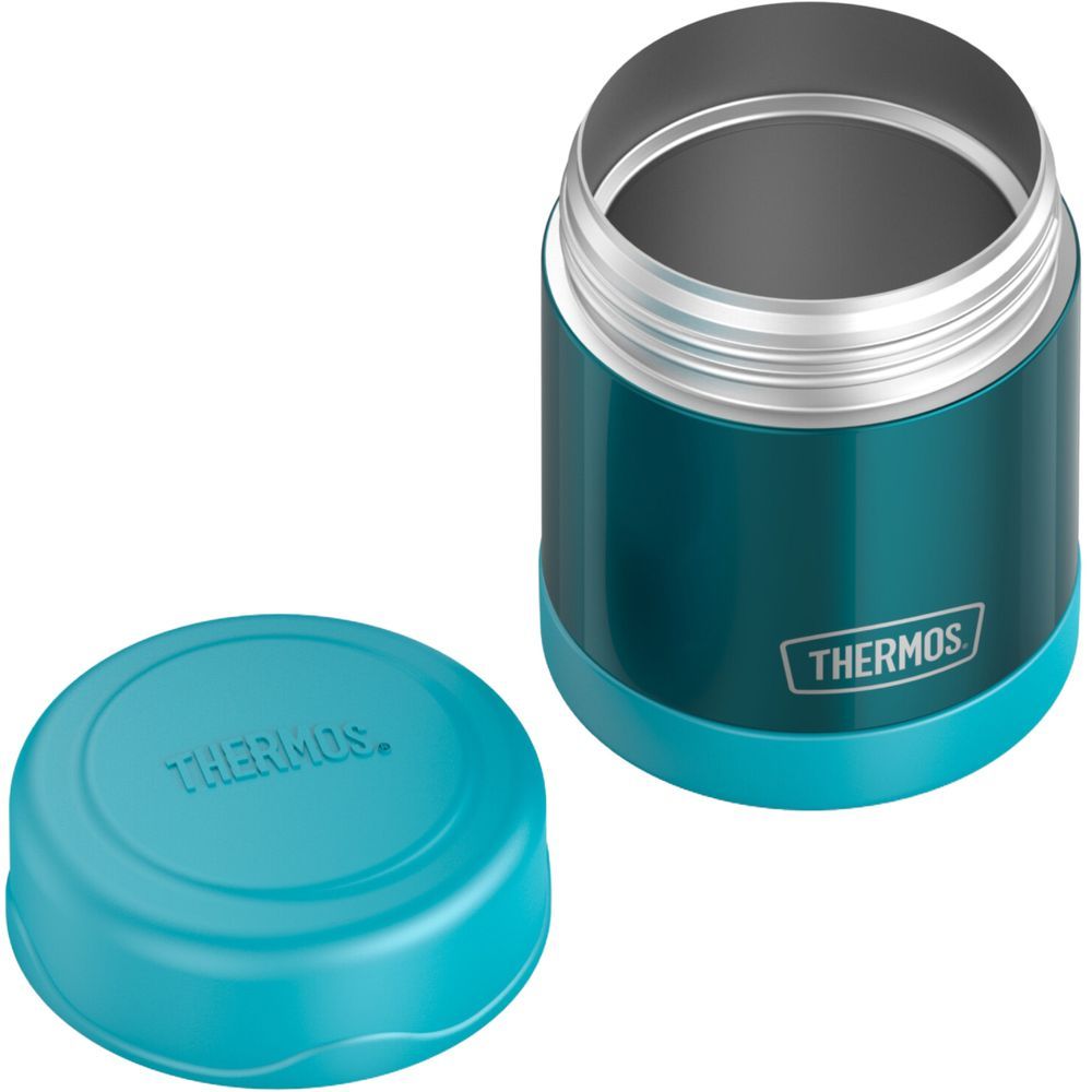 Thermos - Kids Funtainer Stainless Steel Food Jar - Teal Blue - 290 ml