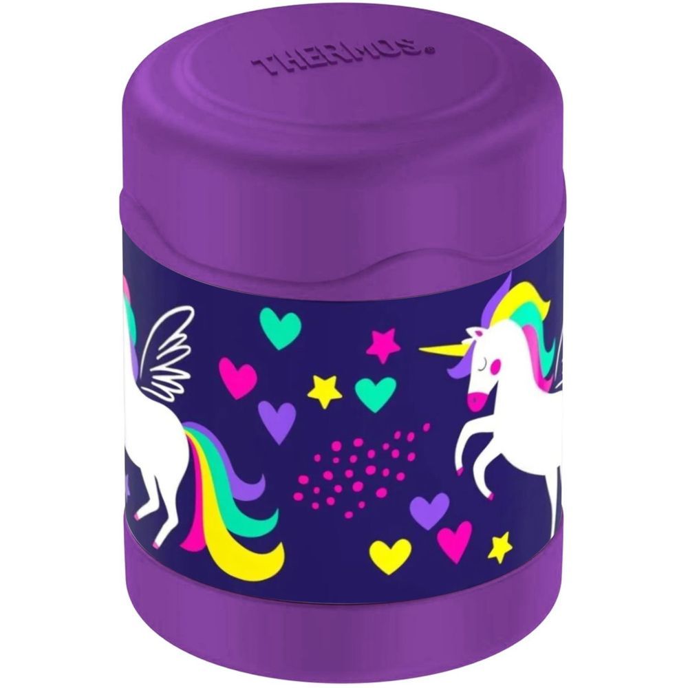 Thermos - Kids Funtainer Stainless Steel Food Jar - Unicorn - 290 ml