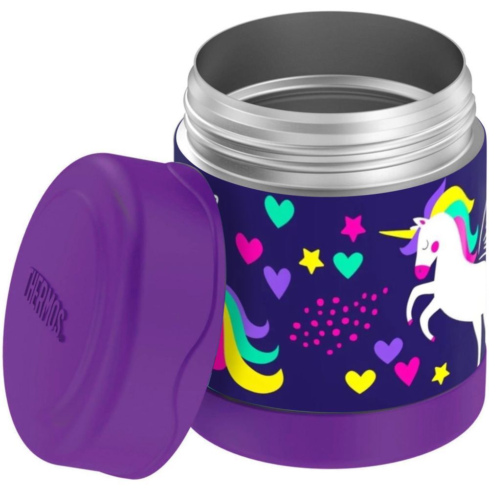 Thermos - Kids Funtainer Stainless Steel Food Jar - Unicorn - 290 ml