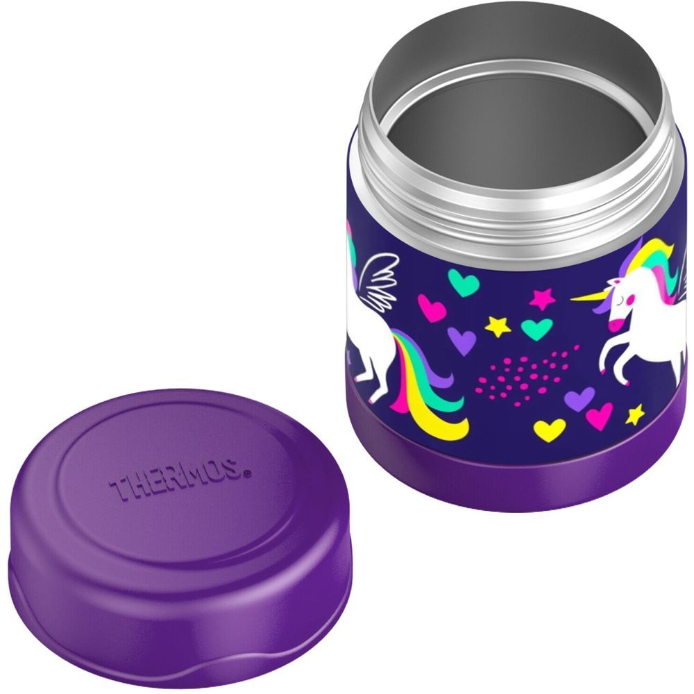 Thermos - Kids Funtainer Stainless Steel Food Jar - Unicorn - 290 ml