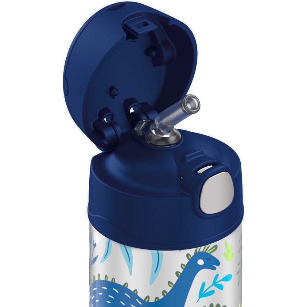 Thermos - Kids Funtainer Stainless Steel Bottle - Dino - 355 ml