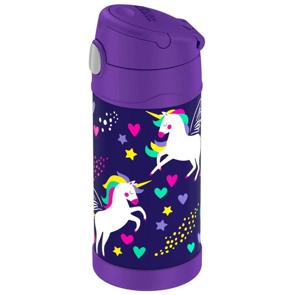 Thermos - Kids Funtainer Stainless Steel Bottle - Unicorn - 355 ml