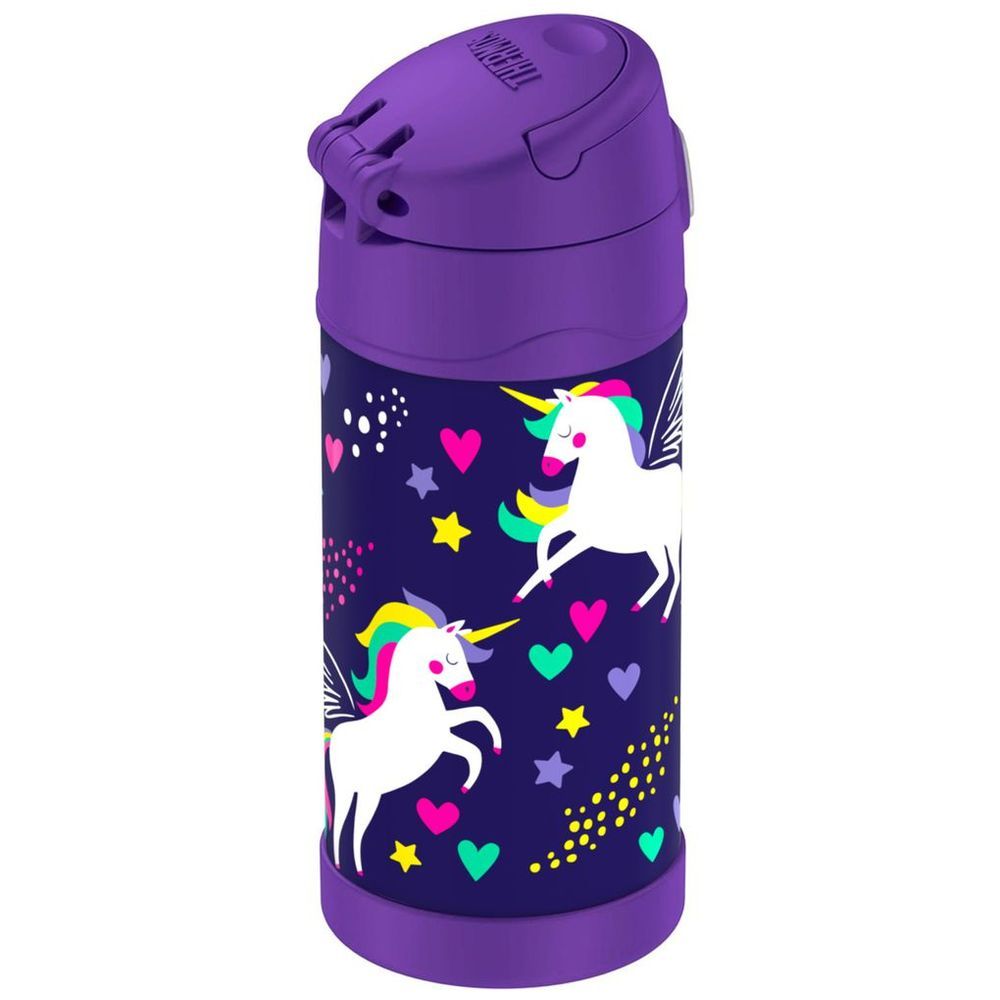 Thermos - Kids Funtainer Stainless Steel Bottle - Unicorn - 355 ml