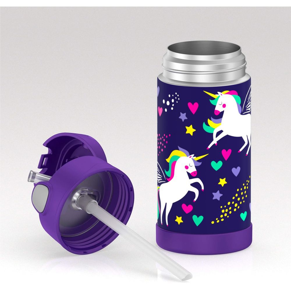 Thermos - Kids Funtainer Stainless Steel Bottle - Unicorn - 355 ml