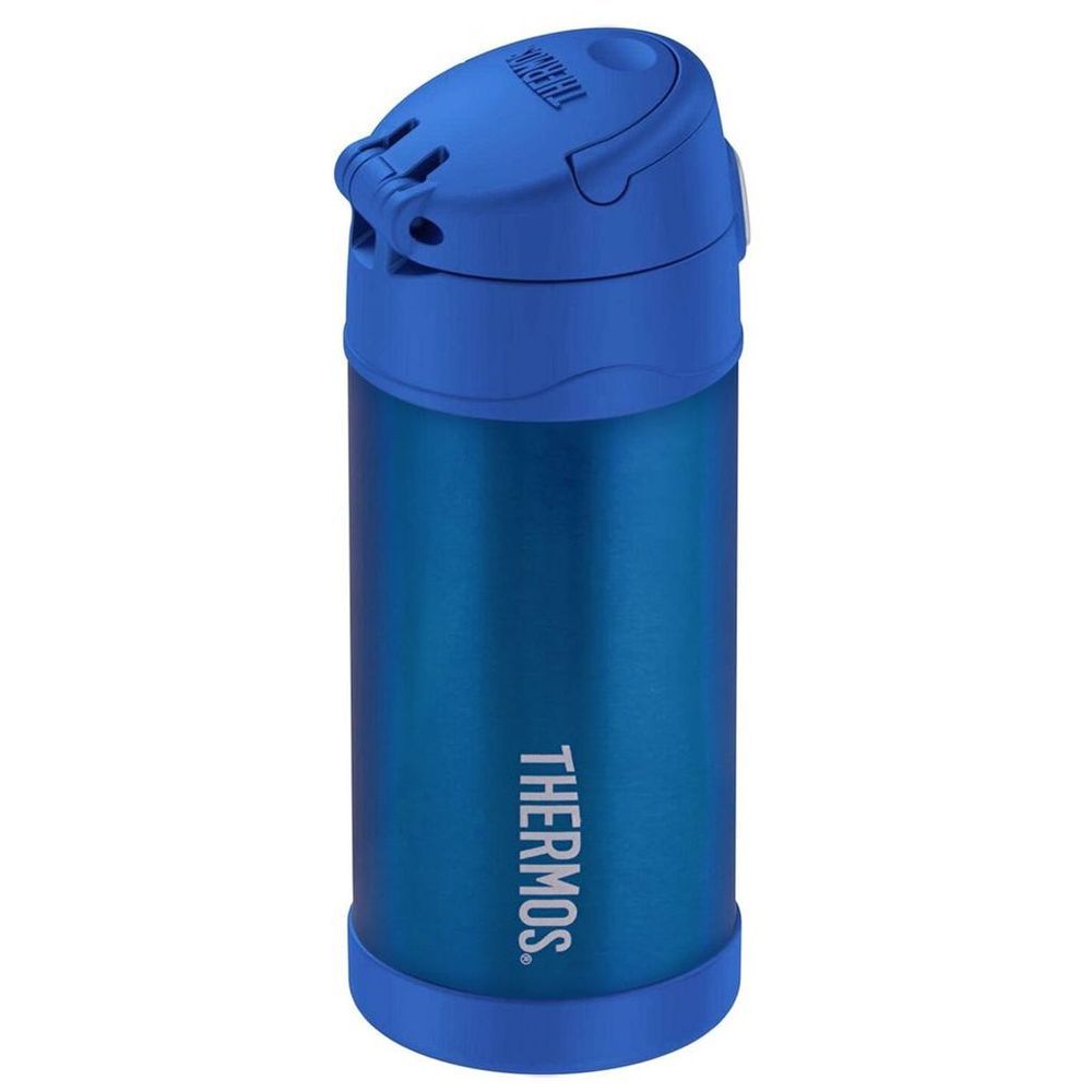 Thermos - Kids Funtainer Stainless Steel Bottle - Blue - 355 ml