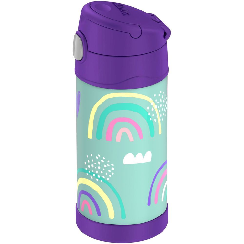 Thermos - Kids Funtainer Stainless Steel Bottle - Rainbows - 355 ml