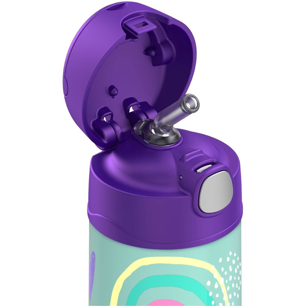 Thermos - Kids Funtainer Stainless Steel Bottle - Rainbows - 355 ml